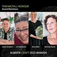 Presenting the Tom McFall Honour Award! 🎉 The Tom McFall Honour Award  gives $1,000 to a volunteer, supporter, teacher, or craftsperson  (individual or group) who has made a significant contribution to Alberta's