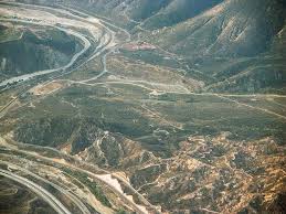 Above Cajon Pass Lost Lake And The San Andreas Fault San Bernardino County California San Andreas Fault San Bernardino County San Bernardino Mountains