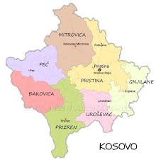 Mapa de hoteles en la zona de kosovo: Kosova World Map Map Diagram