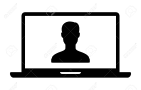 video chat video conference on laptop computer flat vector icon royalty free cliparts vectors and stock illustration image 97555108 video chat video conference on laptop computer flat vector icon