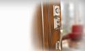 Double door knob set