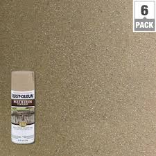 Rust Oleum Stops Rust 12 Oz Multicolor Textured Desert Bisque Protective Spray Paint 6 Pack