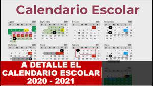 En los próximos días estarán disponibles los formatos gráficos del calendario nota. Calendario Escolar 2020 A 2021 De La Sep Para Imprimir Un1on Jalisco