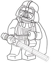 Disegno Di Darth Vader Di Lego Star Wars Da Colorare Disegni Da