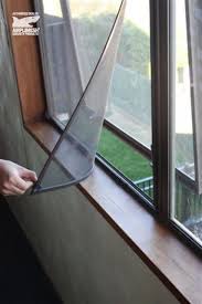 If you've found a good product that remedies this issue, please do leave a comment down below telling. Magnetic Fly Screen Slightly Old Fashioned But Does The Job Diy Window Screen Window Screens Diy Window