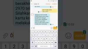 Check spelling or type a new query. Cara Mengaktifkan Dan Dapatkan Pin Kartu Kredit Via Sms Youtube