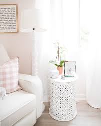 Bunny Inspired Nursery Project Nursery Nursery Side Table Nursery Glider Nursery Accent Table