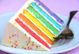 Recette Le Gateau Arc En Ciel Le Cyber Mag De Marjorie Gateau Arc En Ciel Gateau Surprise Gateau