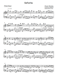 The first noel with free sheet music by pianosongdownload download. Shawn Mendes Camila Cabello Senorita Sheet Music For Piano Download Piano Easy Sku Pea0016874 At Note Store Com