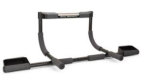 Padded handles provide comfort and help to ensure correct form. Harbinger Multi Gym Pro
