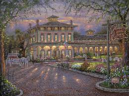 1323818048 Southernmansion Jpg Jpeg Afbeelding 1000 746 Pixels Southern Mansions Fantasy Landscape Beautiful Paintings