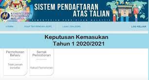 Cara menyemak keputusan penempatan tahun satu prasekolah sesi 2019. Semakan Permohonan Tahun 1 2021 2022 Kelajuan Cahaya
