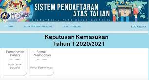 Semakan keputusan pendaftaran tahun 1 kemasukan 2019. Semakan Permohonan Tahun 1 2021 2022 Kelajuan Cahaya