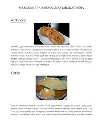Nasi beriani roti canai murukku. Makanan Tradisional Kaum India Di Malaysia