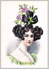 Romanticism Hairstyle French Historical Hairdos Victorian Fashion Historical Hairstyles Victorian Hairstyles Hair Styles