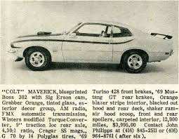 Image result for Sunset Orange 1971 Colt