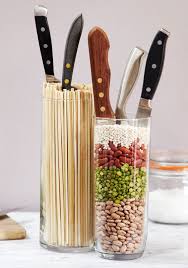 3 Diy Knife Blocks Kitchen Knife Storage Diy Knife Knife Storage