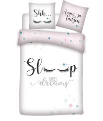 Kinderbetten großer auswahl von hochbetten, spielbetten und etagenbetten günstig online kaufen bei mytoys. Teenager Kinder Wende Bettwasche Set Sweet Dreams 135x200 80x80cm Alt Rosa Familando