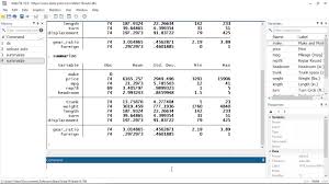 Tour Of The Stata 16 Interface Youtube