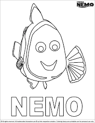 It will be the best nemo cartoons, that you colored ever! Finding Nemo Color Page Coloring Library
