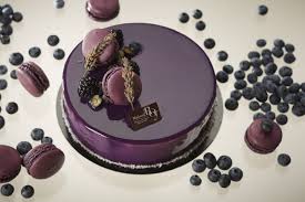 Nectar Bourguignon Biscuit Lavande Mousse Legere Cassis Compotee De Griottes Patisserie Macaron Chocolaterie