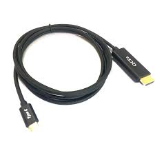 Amazon Com Usb Type C To Hdmi Cable 5 9ft X2f 1 8m Thunderbolt 3 Compatible Qces Usb 3 1 Type C Male To Hdmi Male Cable X2f Adap Macbook Pro Usb Macbook