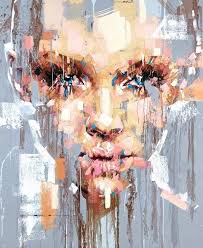 Confessions Limited Edition Print By Jimmy Law Mixed Media Art Jimmy Law Abstract Portrait Painting