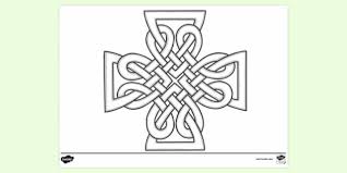 The cross is a powerful symbol and not only in modern christianity. Celtic Cross Colouring Page Colouring Pages