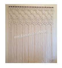 Wedding Macrame Curtain Large Macrame Macrame Fiber Macrame Curtain Macrame Wall Art Macrame Patterns