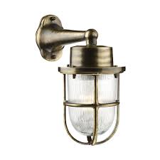Order now for a fast home delivery or reserve in store. David Hunt Lighting Har1575 Harbour Outdoor Wall Light Antique Brass Ip64 Jr Lighting