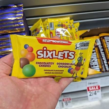 Sixlets are back! The chocolate flavored colorful round spheres are  available again in classic tubes, and bags containing about of small tubes.  The company who previously made them went out of business
