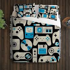 Jogo De Cama Casal Gamer Geek Nerd Videogame 2 40x2 20m Nas Americanas
