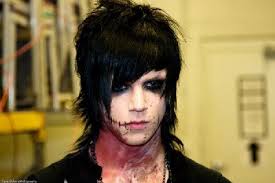 Blue Eyes, Black Fur (Andy biersack)