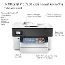 Hp jet pro 7720 driver free. Hp Officejet Pro 7730 A3 Colour Inkjet Multifunction Dual Tray 12 Month Warranty