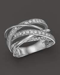 Bloomingdale S Diamond Multirow Crossover Ring In 14k White Gold 1 15 Ct T W Jewelry Accessories Fine Jewelry Rings Bloomingdale S Buy Diamond Ring Fine Diamond Jewelry Crossover Ring