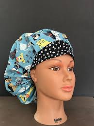 Golden Retriever Scrub Caps