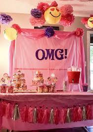 Birthday Party Ideas For Girls Age 11 Emoji Birthday Party Ideas Photo 1 Of 9 Emoji Party Birthday Parties Emoji Birthday