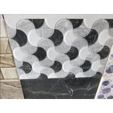 Check spelling or type a new query. Ceramic Black And White Designer Kitchen Wall Tile Size 60 X 40 Cm Thickness 12 14 Mm Rs 38 Square Feet Id 21981326888