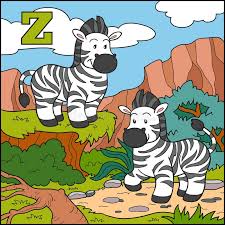 Color Alphabet For Children Letter Z Zebra Stock Vector Illustration Of Letter Bush Ksenyasavva In 2020 Illustration Alphabet Poster Vector Illustration