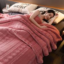 Copriletto trapuntini piazza e mezza. Circa 127 X 152 Cm Copriletto Natalizio In Pile Di Poliestere Motivo Nordico Fiocchi Di Neve Plaid Biancheria Da Letto