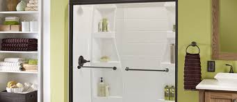 The single sliding frameless tub door in clean lines design accommodates contemporary styles for your shower decor. Sliding Glass Shower Doors For Tubs Walk In Delta Bathtub Door