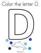 For boys and girls, kids and adults, teenagers and toddlers, preschoolers and older kids at school. Letter D Coloring Pages Twisty Noodle