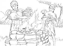 Cain And Abel Acceptable And Unacceptable Sacrifices To God Bible Coloring Page Bible Coloring Pages Bible Coloring Cain And Abel