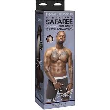 Amazon.com: Doc Johnson Signature Cocks - Vibrating Safaree Samuels  Anaconda 12 Ultraskyn Cock, Chocolate