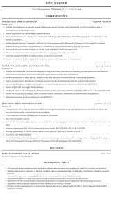 chief human resources officer resume