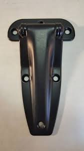 Hydraulic gate closers & hinges. Strap Hinge 4k Stainless Steel Economy Model Black