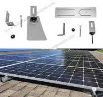 Solar panel flashing mount kits