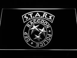 Resident Evil Stars Led Neon Sign Led Neon Signs Neon Light Signs Neon Signs