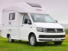 The Practical Motorhome Wingamm Micros Plus Review 1 The Slick Grp Bodyshell Sits Well With The Volkswagen T6 Base Veh Mini Motorhome Motorhome Mini Camper