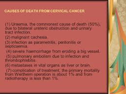 Continuous pelvic or lower back pain is a sign of cervical cancer. Cervical Neoplasms Dr Mashael Alshebaili Assistant Professor Of Obstetrics And Gynecology Ppt Download